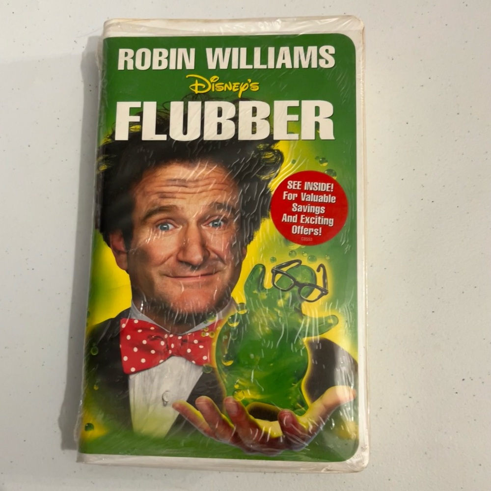 💙 Disney’s Flubber VHS Movie